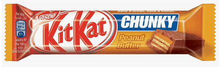 Шоколадный батончик Кит Кат KitKat Nestle Chunky Peanut Butter шоколад с арахисовой пастой 42г. (70руб./шт.) (24шт./кор.) (Европа) ООО ГЛОБАЛ