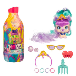 I Love VIP Pets - фигурка для укладки длинношерстных собак-сюрпризов Color Boost 712003