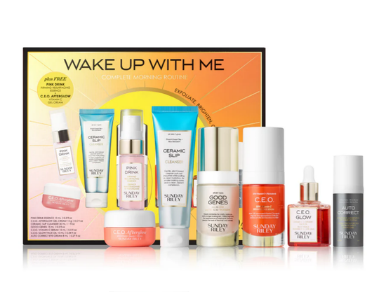 Sunday Riley Wake Up With Me Набор для утреннего ухода за кожей
