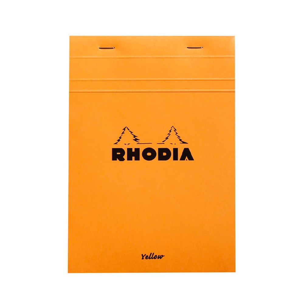 Блокнот Rhodia Basics YELLOW №16 A5 оранжевый (16260C)