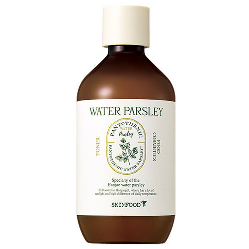 Успокаивающий тонер для лица с экстрактом петрушки SkinFood Pantothenic Water Parsley Toner, 300мл