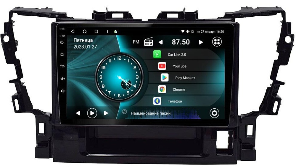 Магнитола для Toyota Alphard 2015+ (правый руль) - Vaycar VA77-0564 на Android 13, 8-ядер, 2Гб-32Гб, 4G SIM-слот