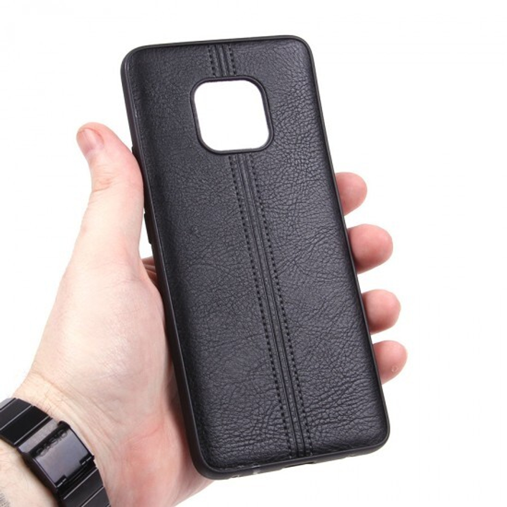 Панель из экокожи для Huawei Mate 20 Pro, 010498 Синий
