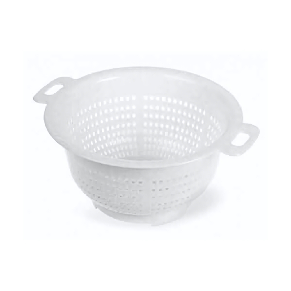 Дуршлаг 2л d=23см с двумя ручками мраморный