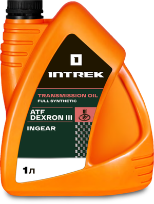 Масло трансмиссионное INTREK ATF Dexron III 1 л