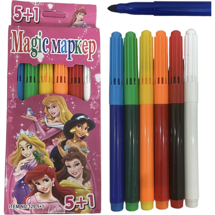 Фломастеры Magic 5+1