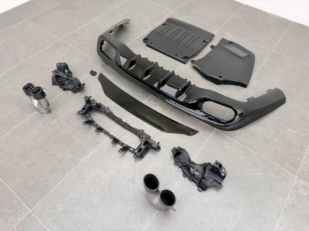 Диффузор с выхлопными насадками для Mercedes-Benz CLE C236 CLE53 AMG 2023+ Мерседес обвес