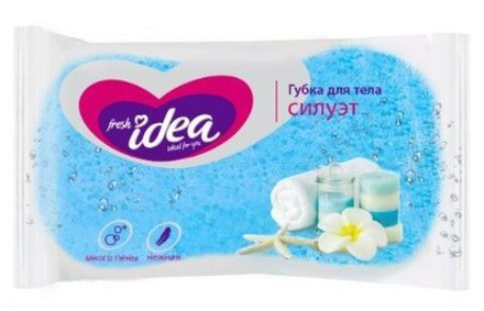 Fresh Idea губка д/тела СИЛУЭТ (Крупнопористый поролон, форма "8", 140*90*50)
