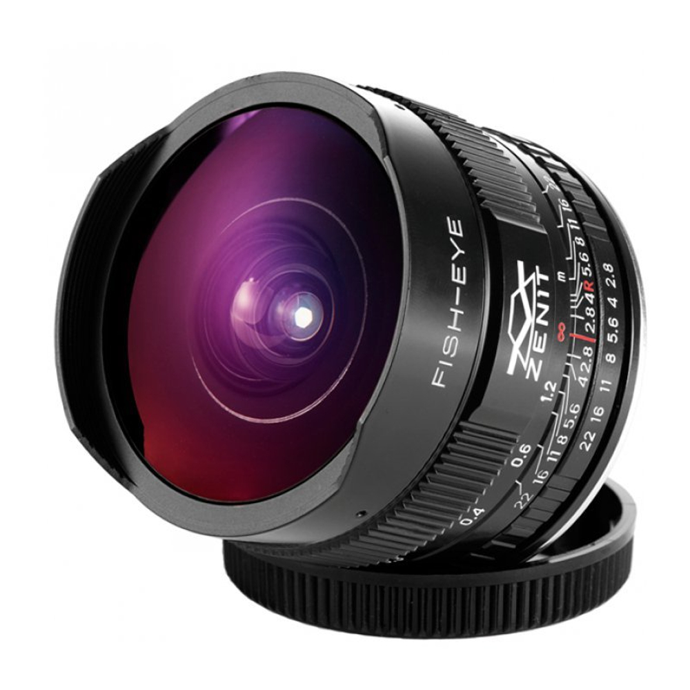 Объектив Зенит МС Зенитар-C 16mm f/2.8 Fisheye для Canon EF
