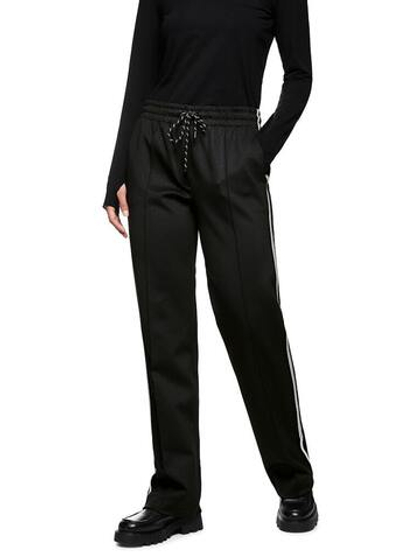 Marc Cain Брюки из ткани с эффектом перфорации