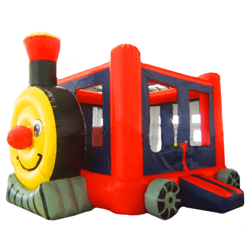 Коммерческий надувной батут "Паровозик"