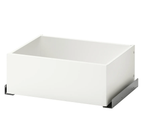 Выдвижной ящик IKEA KOMPLEMENT (КОМПЛЕМЕНТ), Белый, 50x35 см