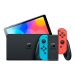 Портативная игровая консоль Nintendo Switch (OLED-модель), Neon Blue/Neon Red (Неоновый синий/Неоновый красный)