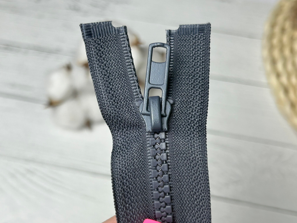 Молния ТРАКТОР 80см т. серая