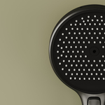 Душевой комплект Sancos Space встраиваемый c термостатическим смесителем, цвет вороненая сталь , арт. SC3006GMG