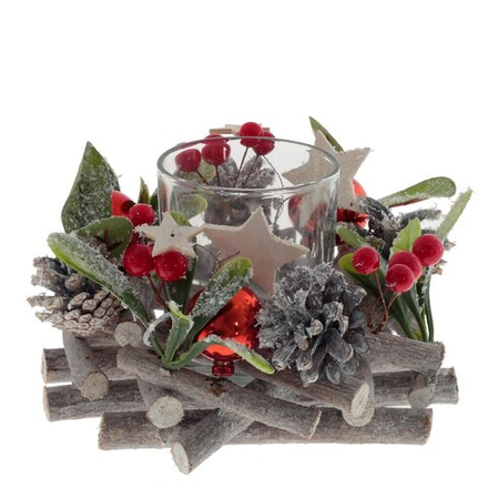 GAEM Подсвечник, D 6 см,L16 W16 H9 см