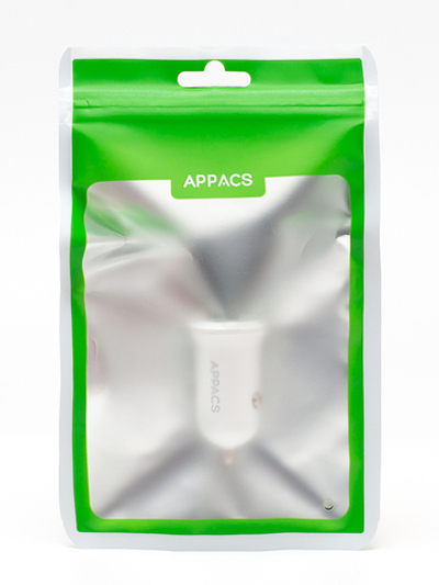 Автомобильное зарядное устройство APPACS (ПРОМО) AP01016, 2USB 2.4A