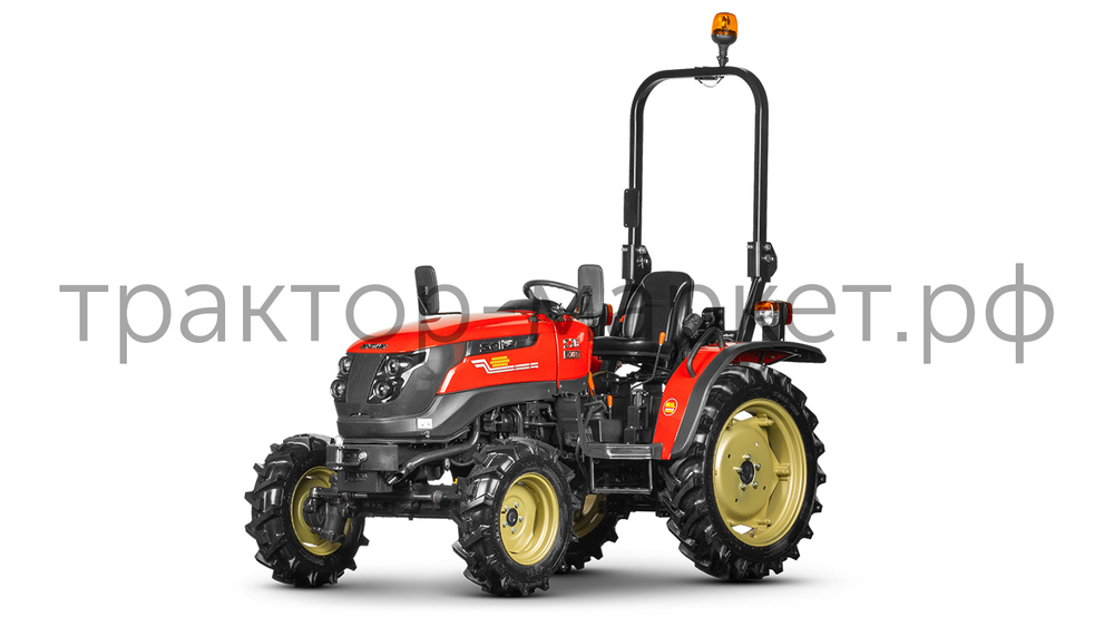 Минитрактор Солис 26 | Solis-Gold 26, 6+2, 6+2B Radial agri 7.00-14 / 8.3-24 (с ПСМ) (механическая КПП)