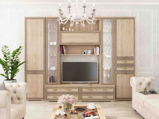 Шкаф-пенал ЛИВОРНО ЛШ-1