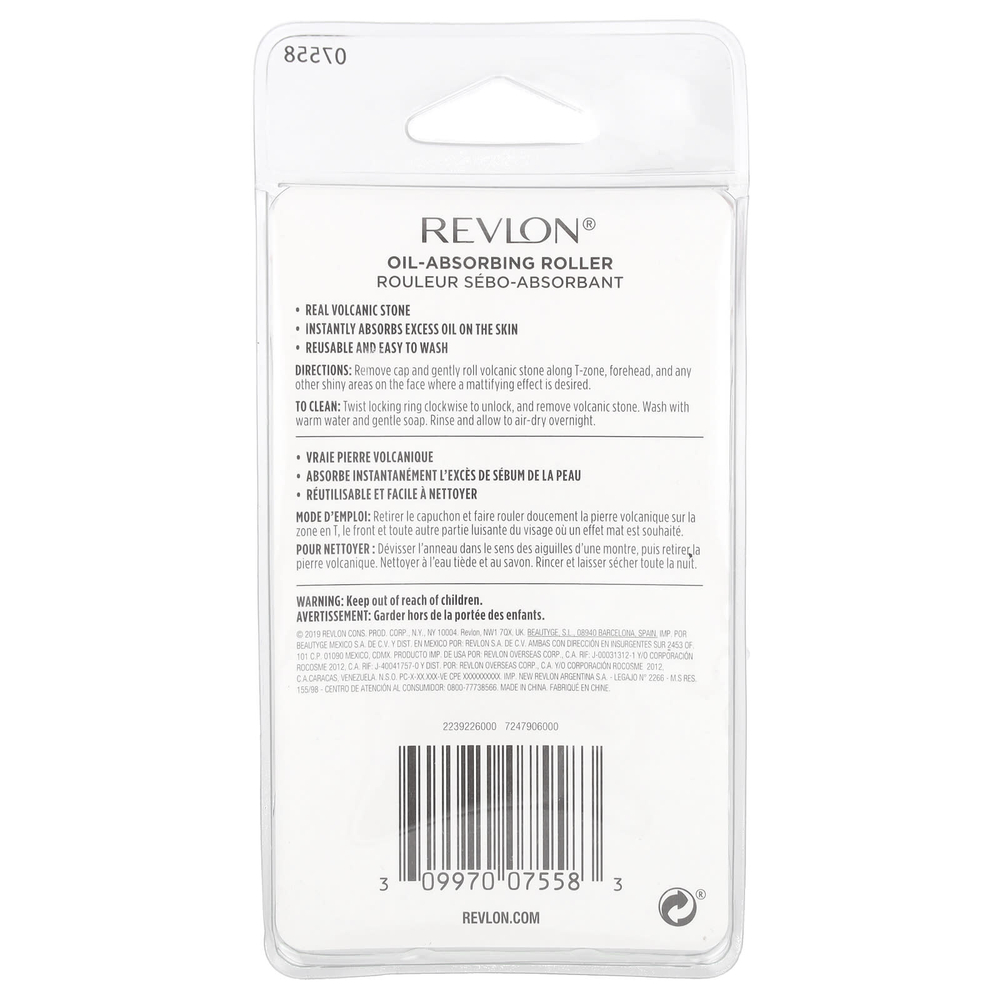 Revlon, массажный ролик для впитывания масла, 1 шт.