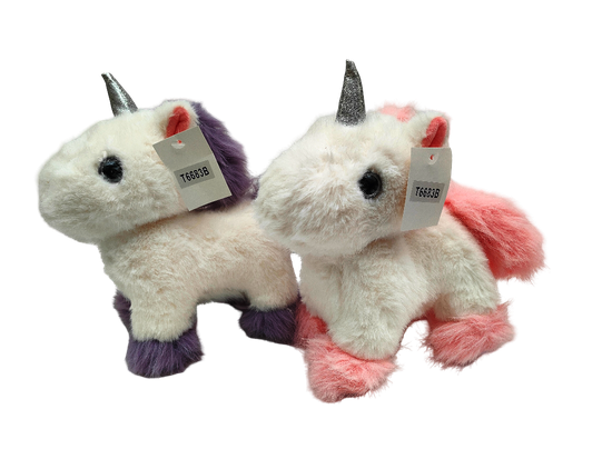 Мягкая игрушка Единорог в ассорт. 25х25см