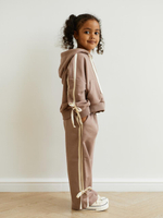 Костюм с бантиками, Бежевый