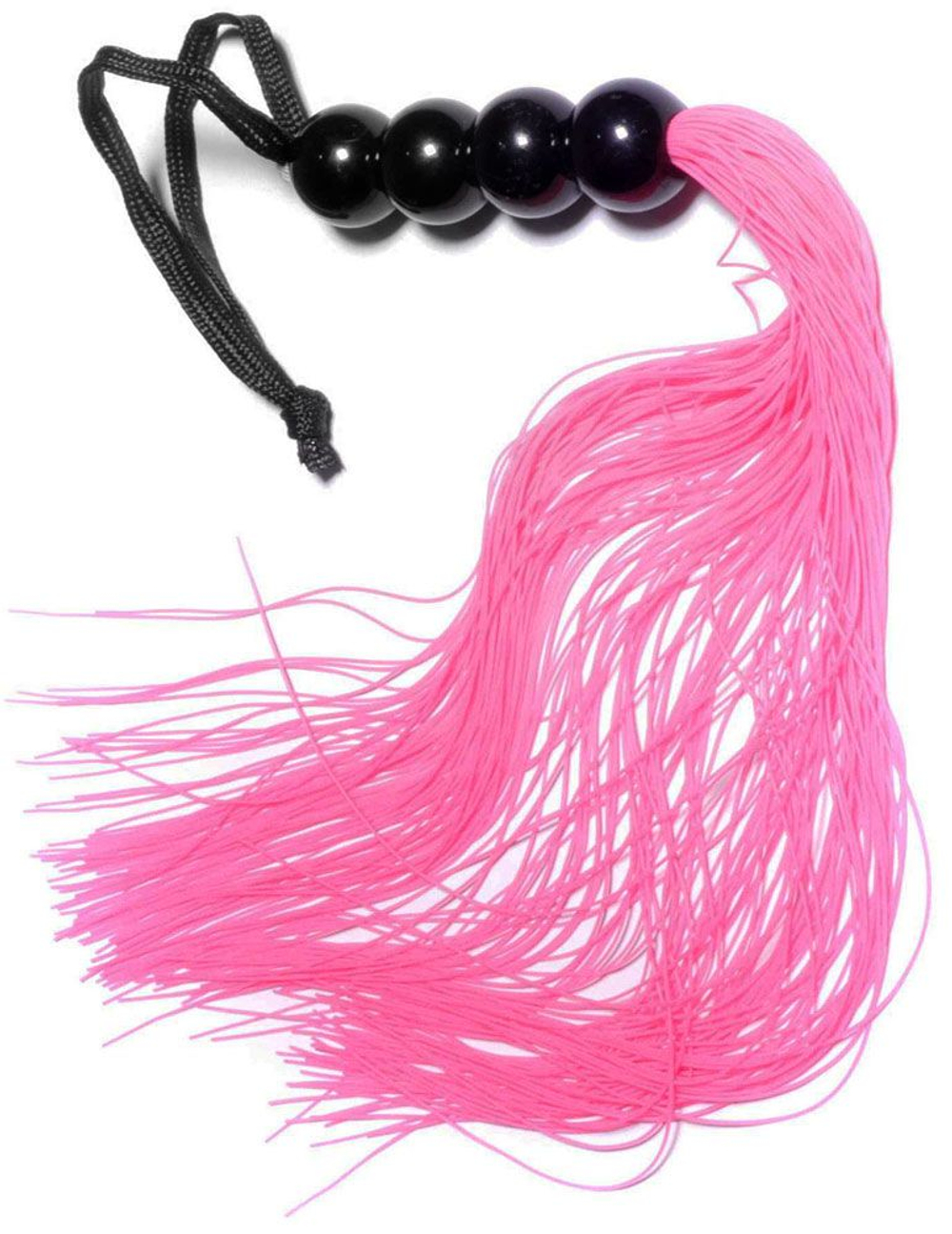 Розовая силиконовая плеть - 35,5 см.