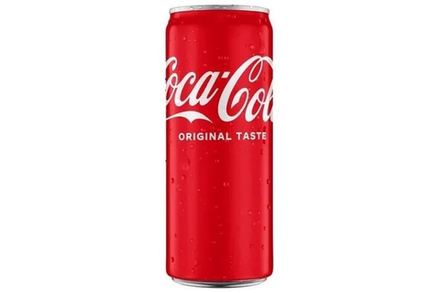 Газированный напиток COCA-COLA 0.33 литра (ИРАК)