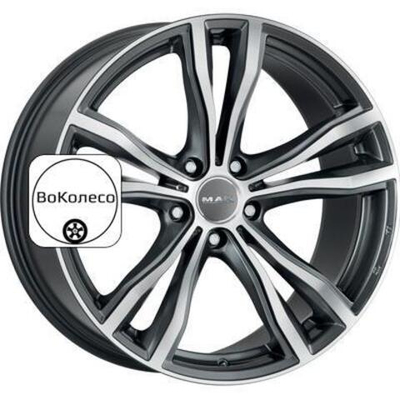 10,5x21/5x112 ET43 D66,6 X-Mode Gunmetal Mirror Face MAK