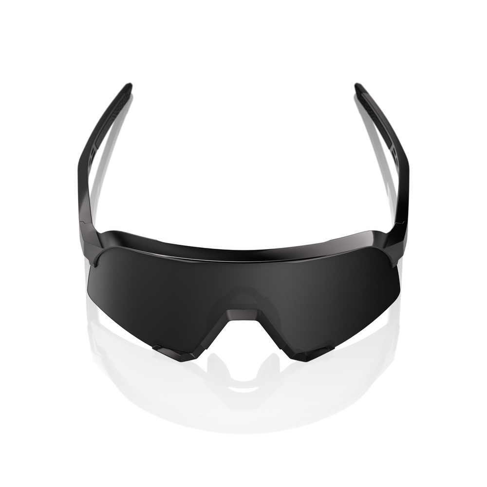 Спортивные очки 100% S3 Gloss Black Matte Black - Black Mirror Lens