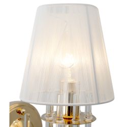 Бра светильник Rivoli Lilith 1039-401 настенный 1 х Е14 40 Вт хрусталь