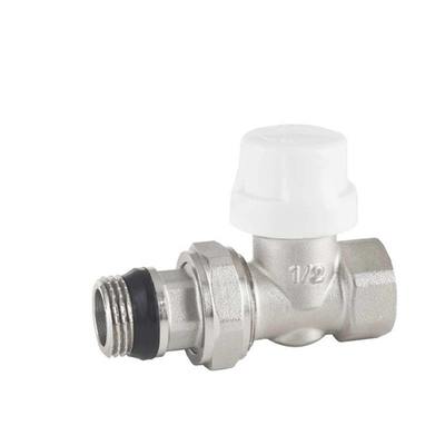 Прямой термостатический клапан для радиатора с самоуплотняющимся кольцом 1/2" UHT