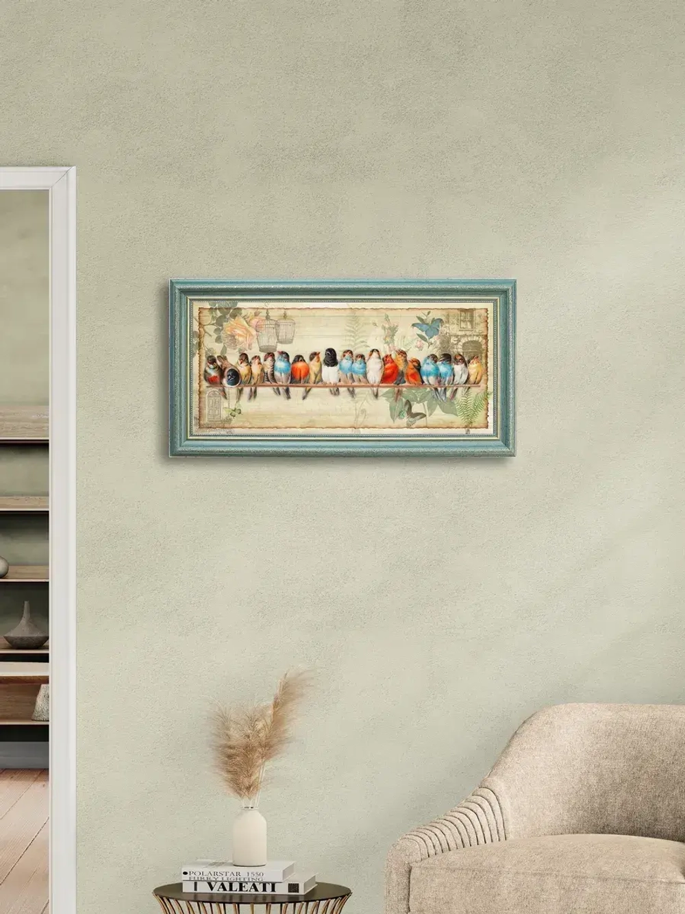 Картина на стену интерьерная на холсте 25*49 см