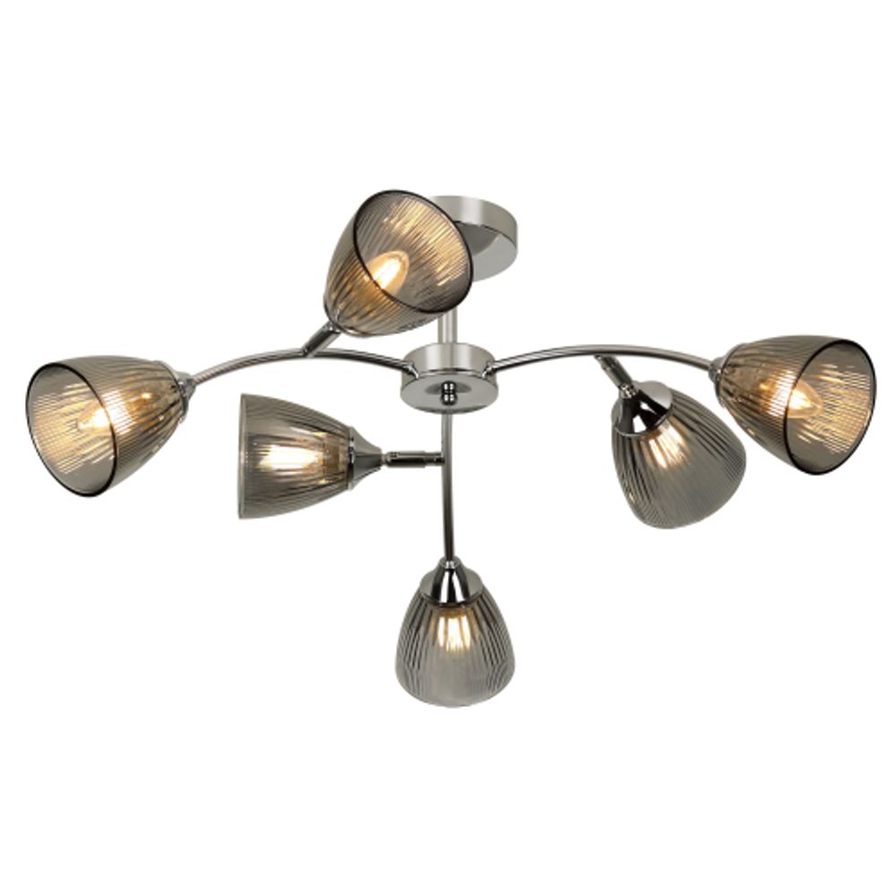 Люстра Rivoli Francheska 9179-306 6 х Е27 60 Вт модерн | Rivoli