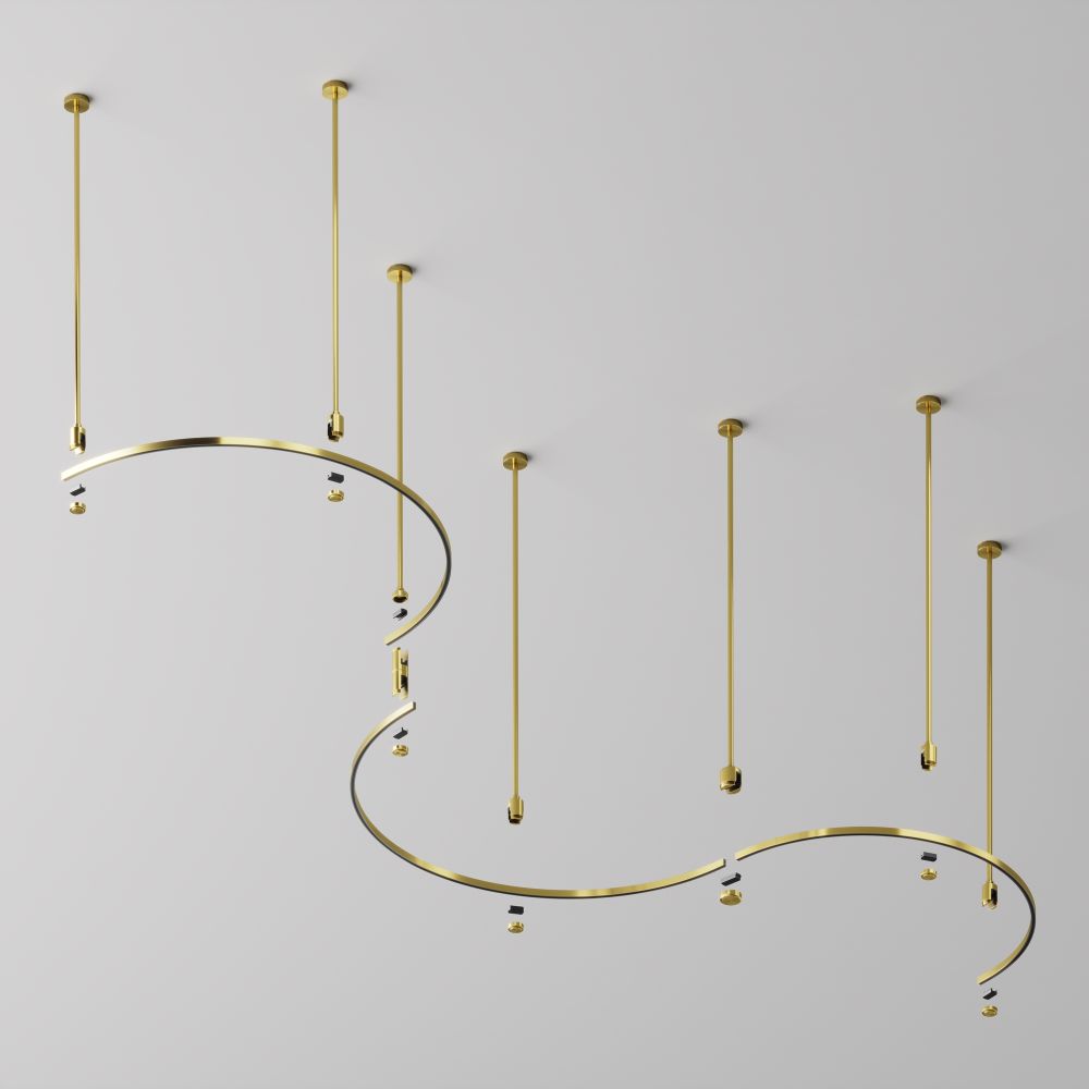 Шинопровод магнитный Maytoni Flarity TRX154-SR-D650-BS