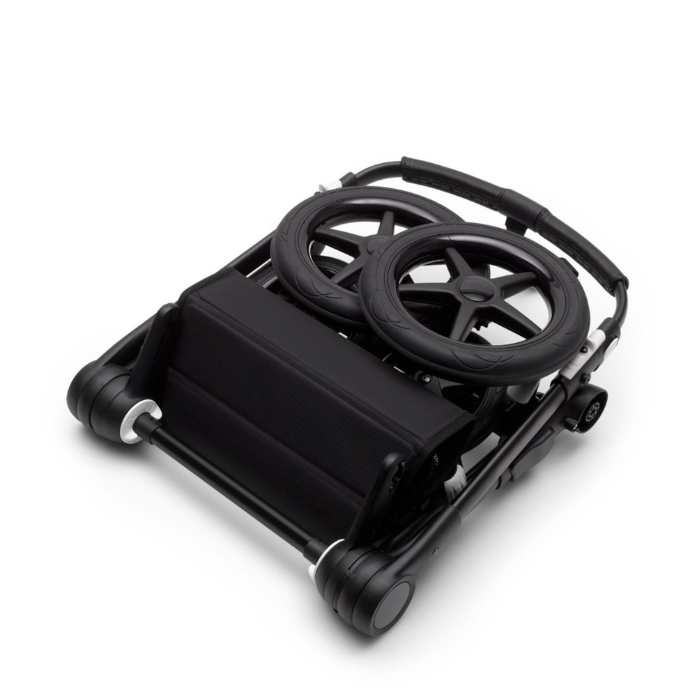 Коляска 2 в 1 Bugaboo Fox 2 Alu/Grey Melange-Grey Melange, стальной/серый меланж