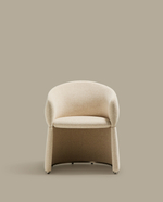Стул Bosca из бежевой синели