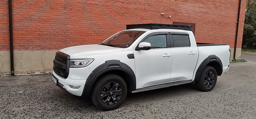 Багажник экспедиционный (платформа) алюминиевый 1250x1420 мм Great Wall Poer (с крепежом) РИФ