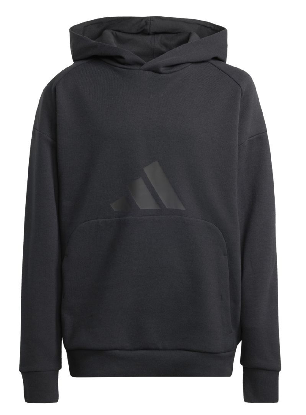 Кофта для мальчика теннисная Adidas Junior Big Logo - черный
