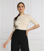 блузка LAUREN RALPH LAUREN - кремовый(200654963)