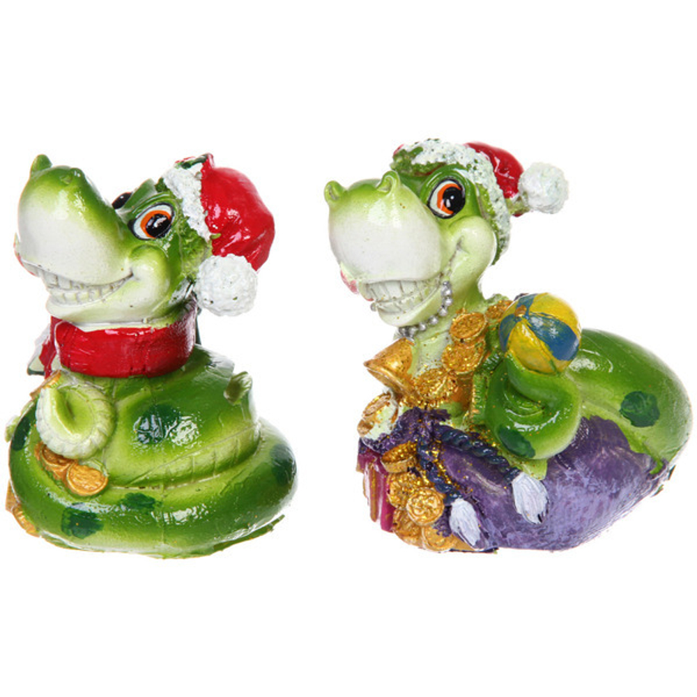 Фигурка новогодняя «Змейка - Веселое приключение» 8*6,5*9,5 см, микс