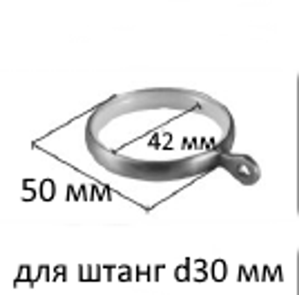 Карниз кованый Ампир Монако d30 мм однорядный, цвет латунь, белый, фарфор