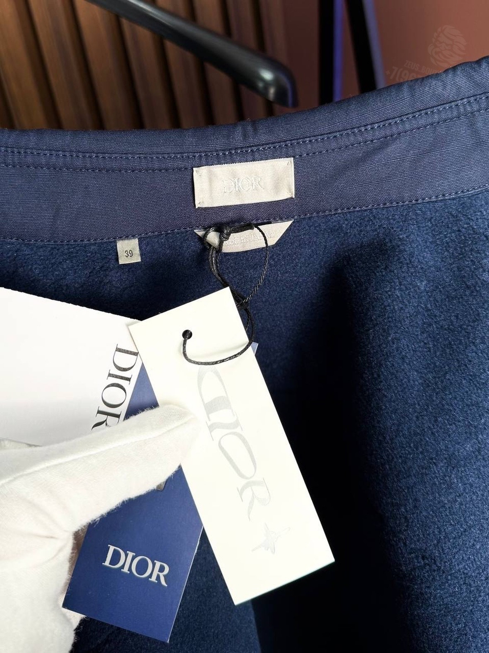 Рубашка Christian Dior x Levis Hamilton