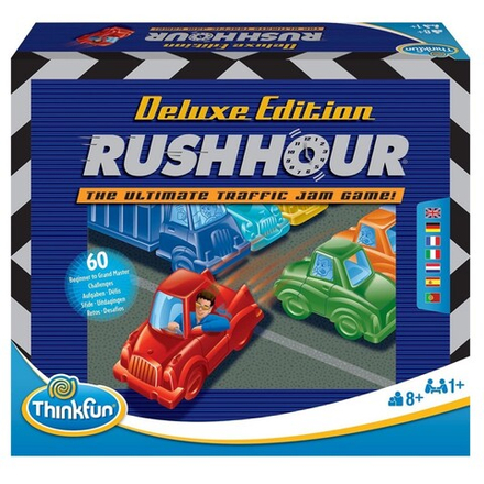 Настольная логическая игра ThinkFun 765195 Час пик Deluxe Rush Hour 765195