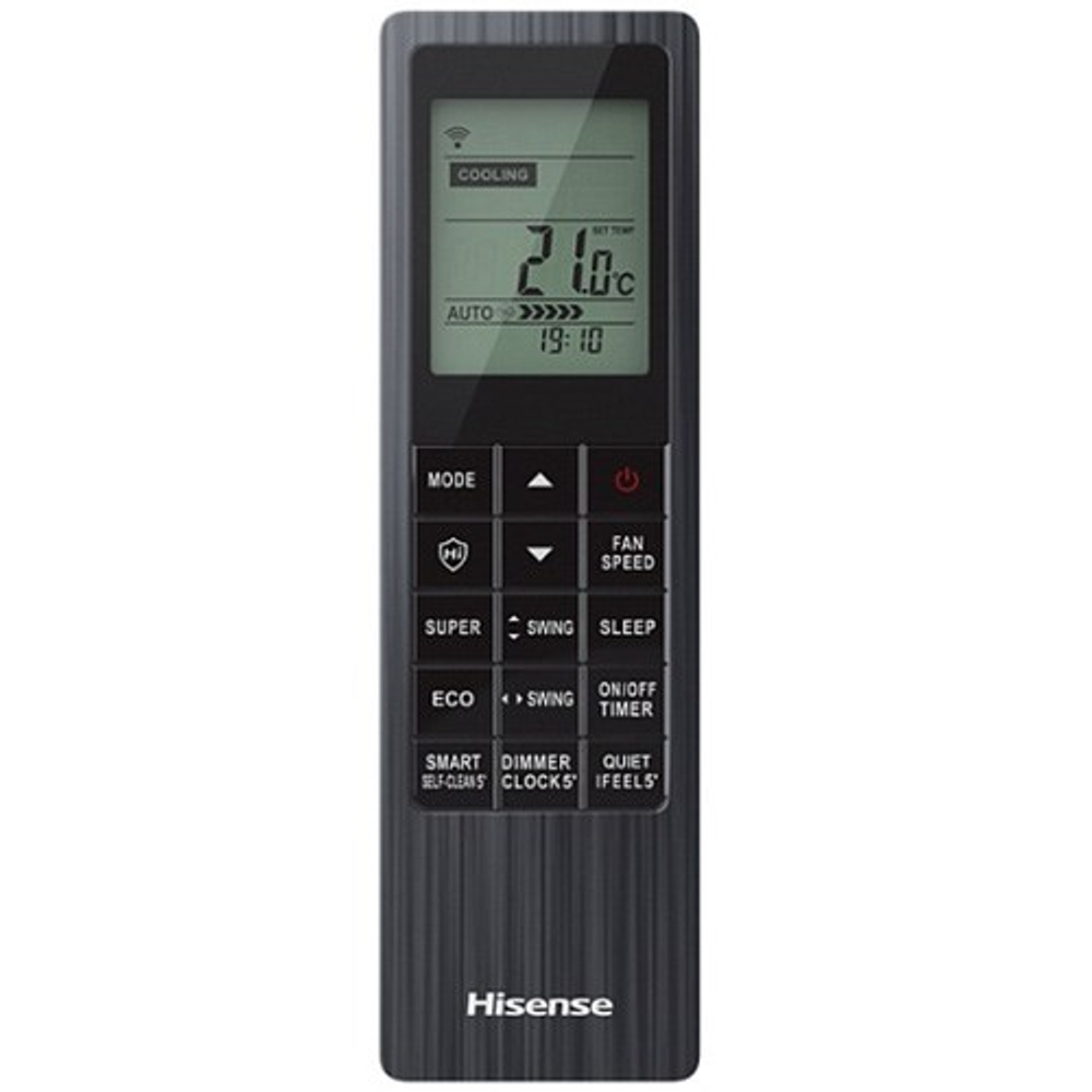 Сплит-система инверторного типа Hisense VIBE PRO AS-18UW4RXPHB00(B), черный