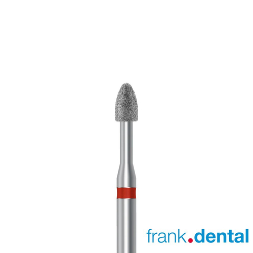 Бор алмазный красный Frank Dental типа FG - D.390L.021.F.FG