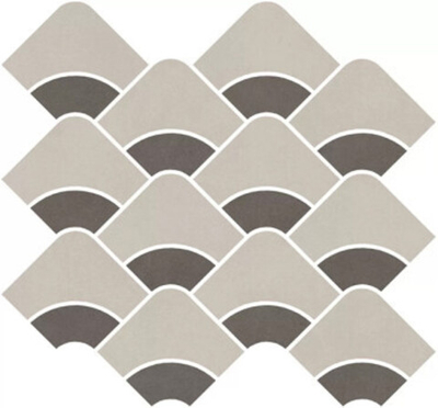 Мозаика Таделакт наборный бежевый светлый/коричневый мат.обр.(KMD2HID008BR)