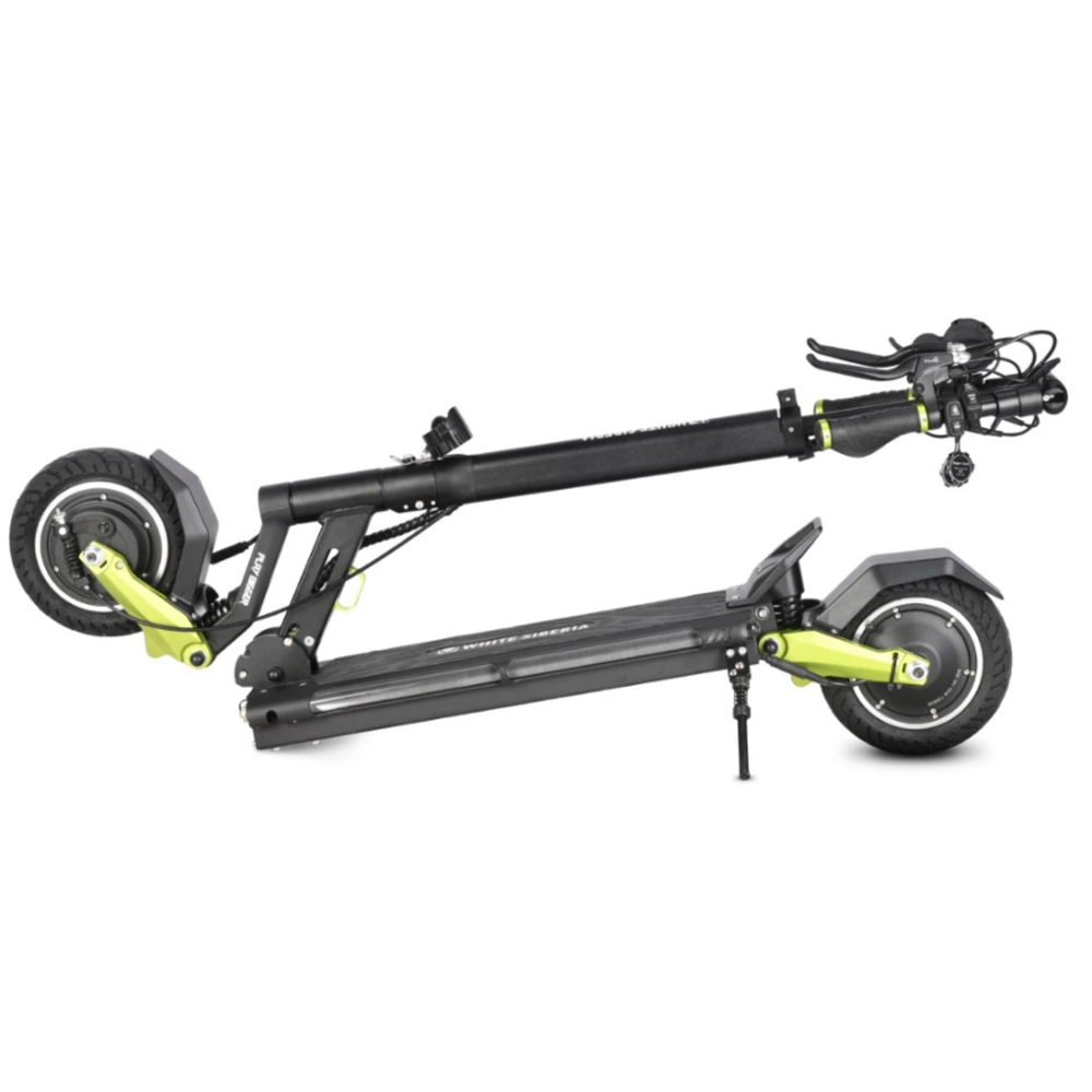 Электросамокат WHITE SIBERIA SPUTNIK 2000W Elka Green (зеленый)