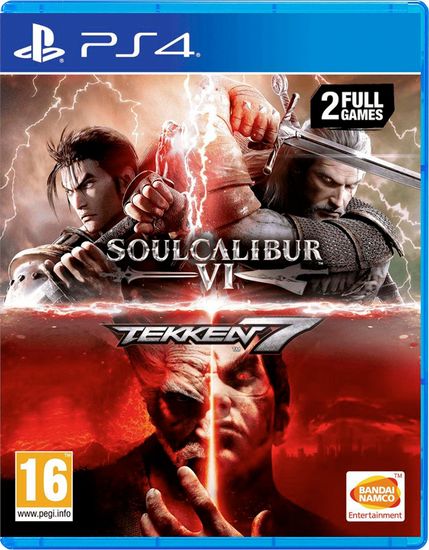 PS4 Tekken 7 + SoulCalibur VI. Double Pack (Новый, Русские субтитры)