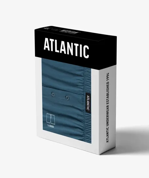 Трусы мужские семейные Atlantic RMX-003, голубой